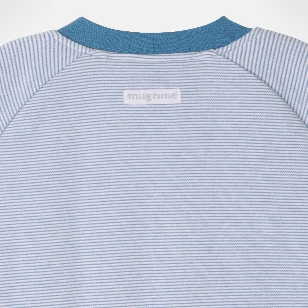 Snugtime Yarn Dyed Stripe Padded COSI Bag, Blue, 0 Size image number 4