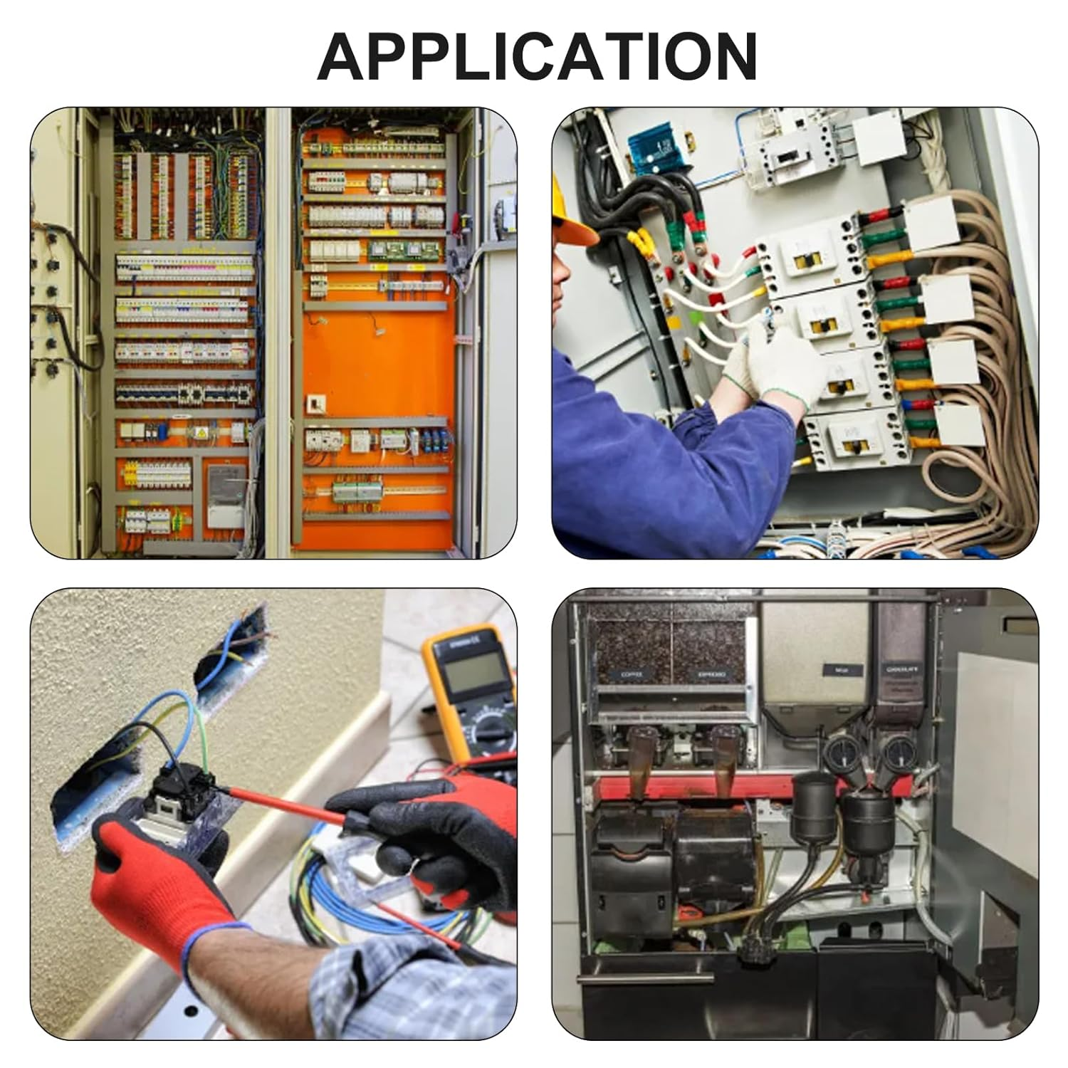 60Pcs Quick Connect Electrical Splicing Kit for Compact Inline Terminals, Lever Wire Nut - 28-12 AWG, 1 in 1 Out image number 2