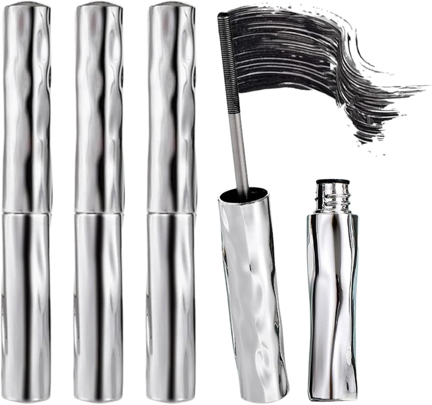 Eyelash Primer,Tubular Eyelash Primer,Waterprooflong Curling Mascara,Natural and Non-Smudged,Hydrofix Fiber Mascara (1PCS)