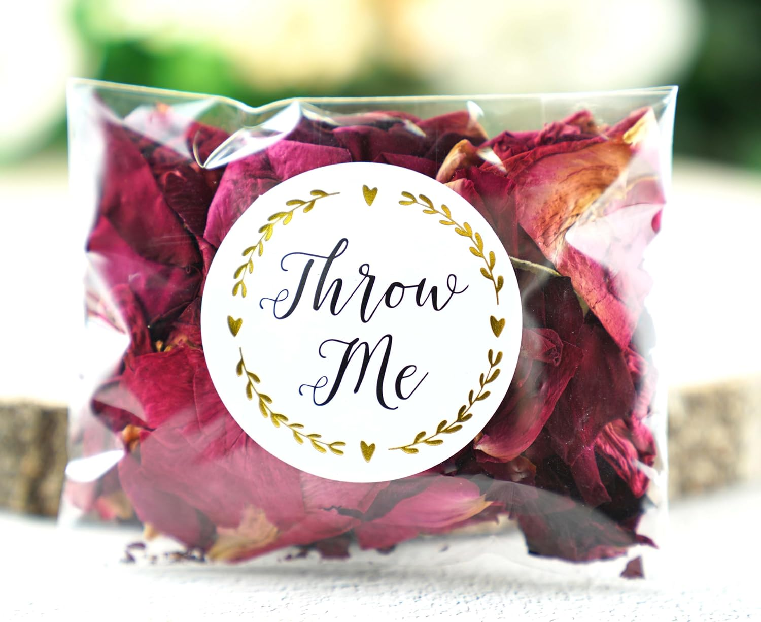 Rainbowpana 12 Pack Biodegradable Confetti, Dried Flower Petals, Biodegradable Flower Petals for Weddings, Wedding Confetti, Wedding Send off Ideas, Wedding Exit Ideas - Flower Petals image number 3