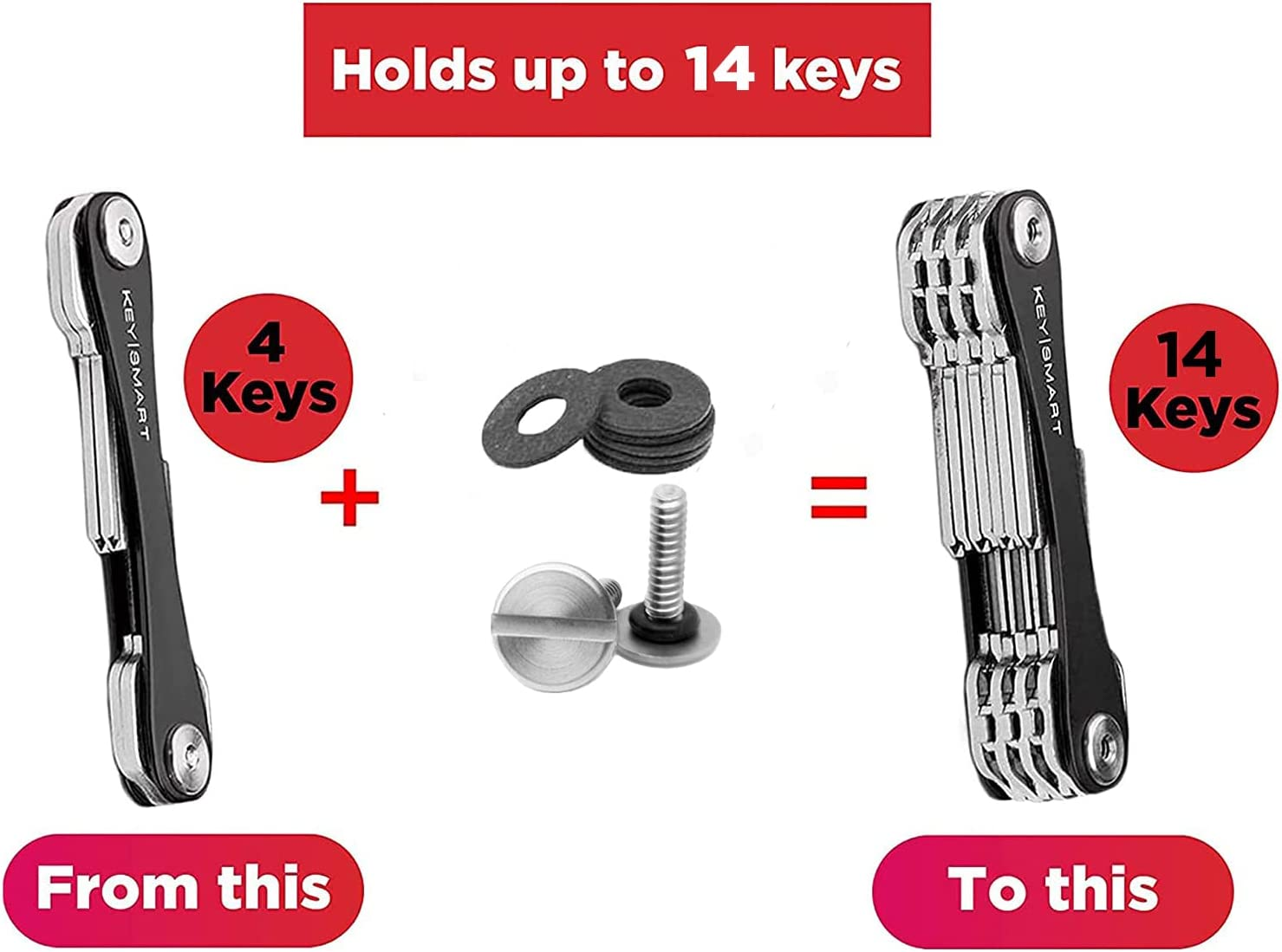 Keysmart Expansion Pack with Screws, Spacers and Posts image number 2