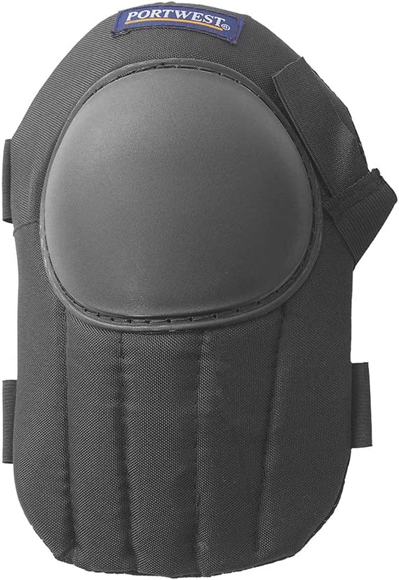 Portwest Unisex Lightweight Kneepad, Black, One Size image number 2