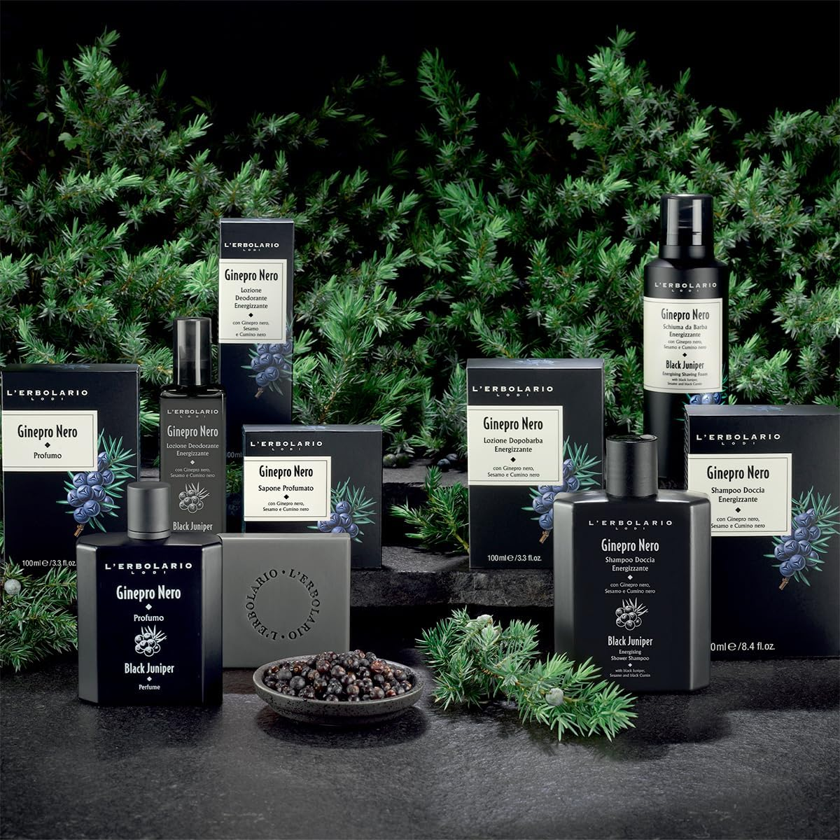 L'Erbolario Ginepro Nero Eau De Parfum 50 Ml image number 1