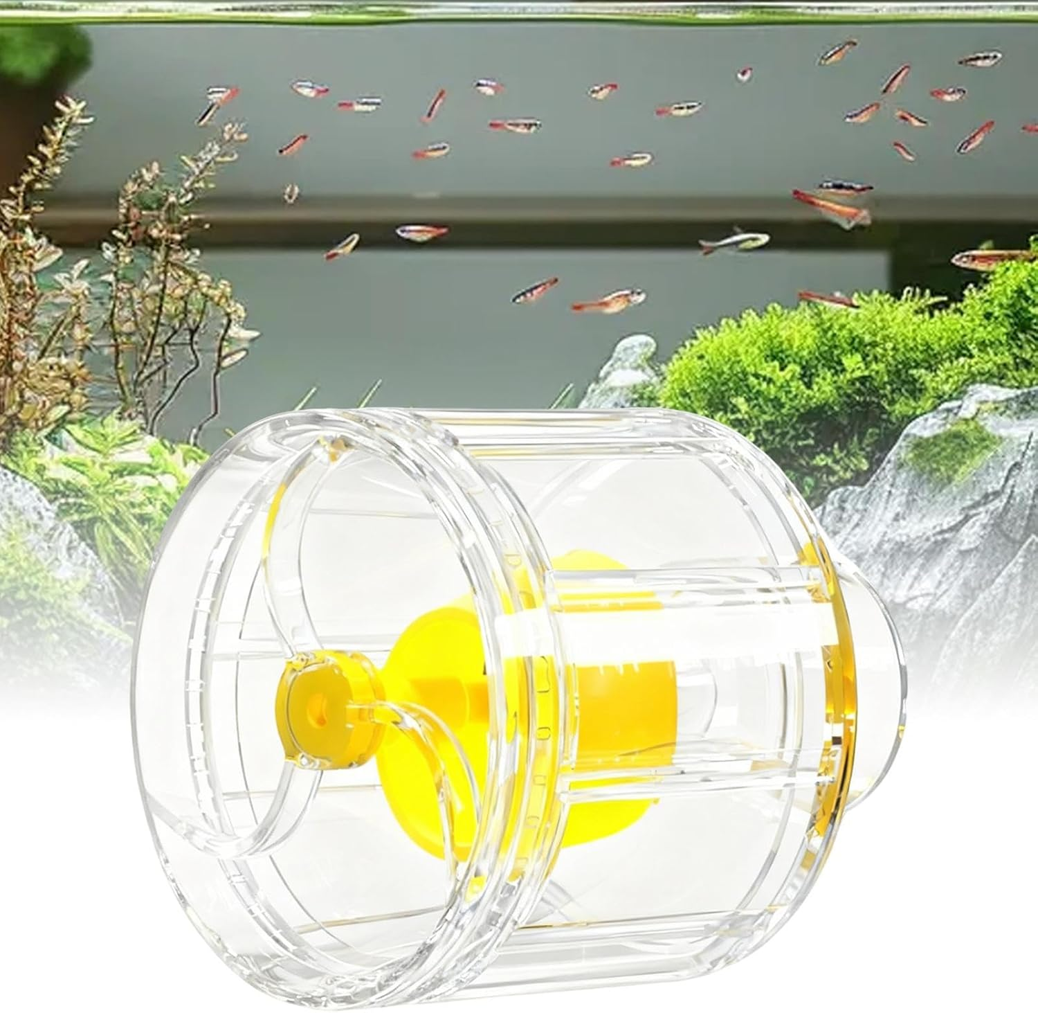 Power Heads for Aquarium - Glowing Aeration System - Aquarium Circulating Pump - for Fish Tank, Pond, Saltwater, Bird Bath, Draining, Oxygen Change image number 4