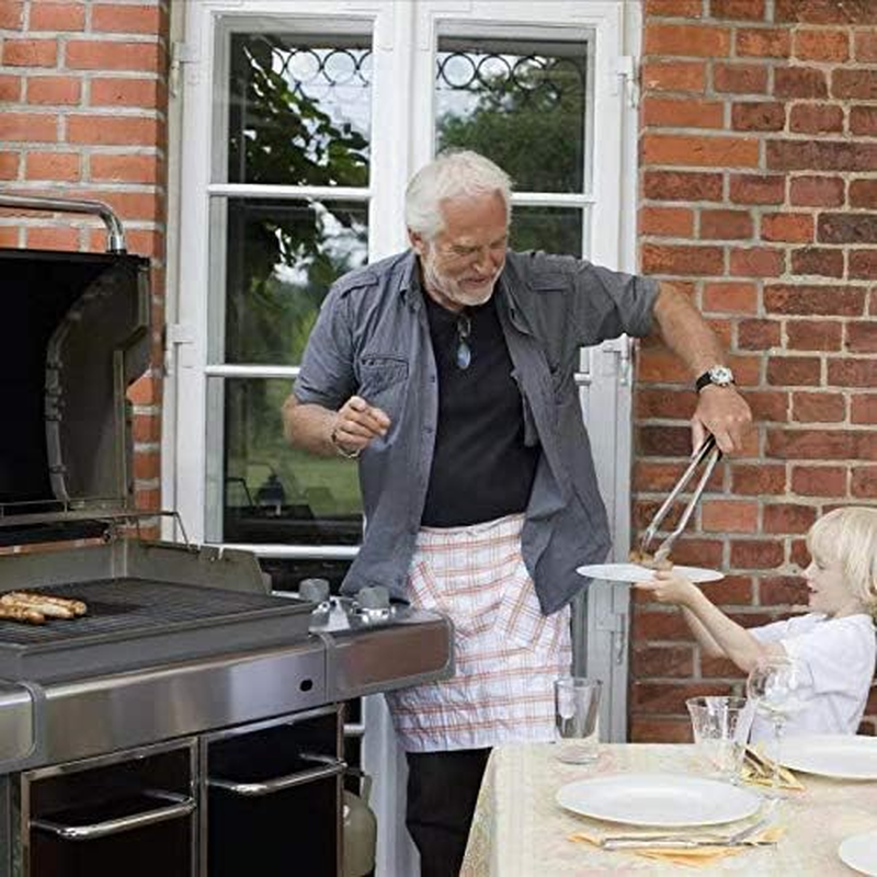 Denmay 7525 44 X 30CM Porcelain Enameled Grates for Weber Spirit Spirit I & II 300, E310 E320 S310 S320 Series, Spirit 700, Weber 900, Genesis Silver/Gold/Platinum B&C, for Weber 7526 7527 65906 image number 5