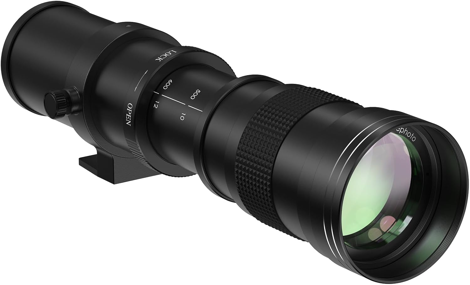 Lightdow Telephoto Lens 420-800Mm F/8.3-16 Manual Telephoto Zoom Lens + F-Mount for Nikon D610 D700 D800 D810 D3100 D3200 D3300 D3400 D5100 D5200 D5300 D5500 D5600 D7000 D7100 D7200 SLR Camera Lenses