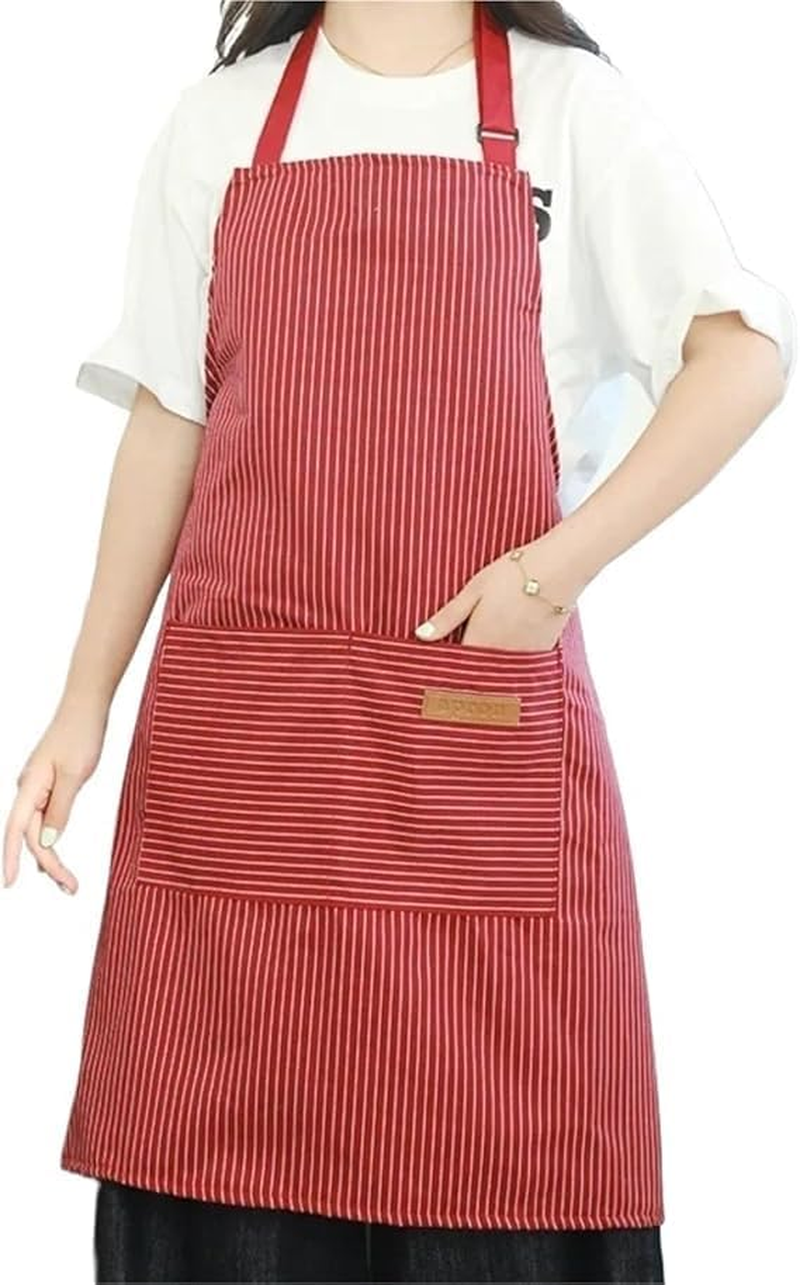 Sihuitu Adjustable Apron Unisex Apron with Pocket Cooking Kitchen Chef Aprons for Women Men Home Kitchen Butchers BBQ Restaurant - Grey image number 6