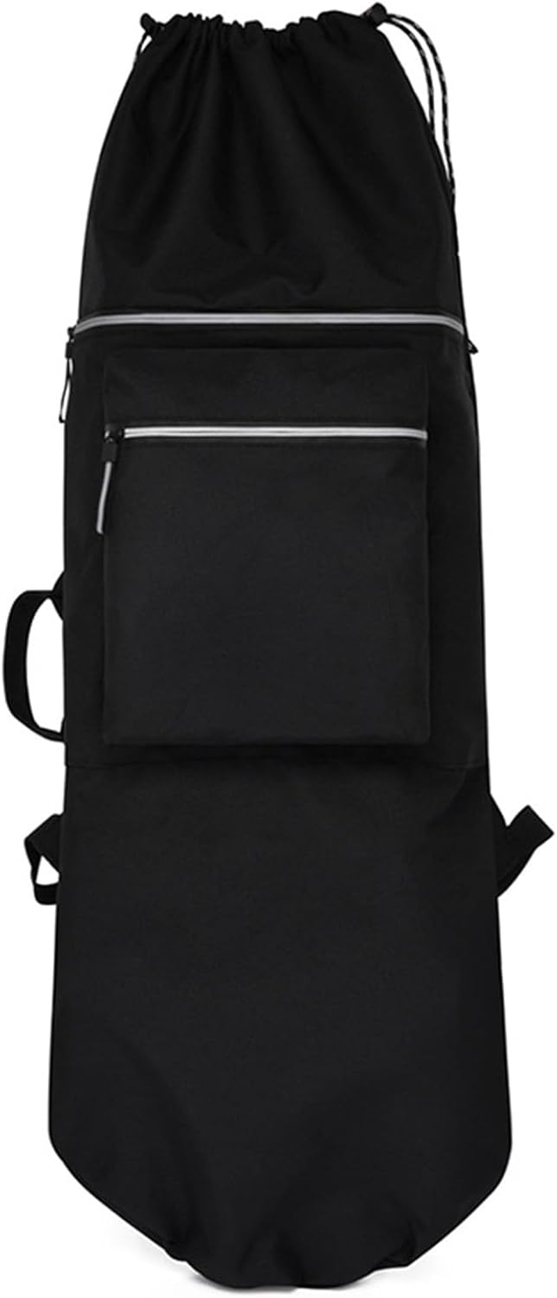 Skateboard Bag Backpack - Night Reflective Adjustable Straps Multi-Pocket for Sports Gear Accessories