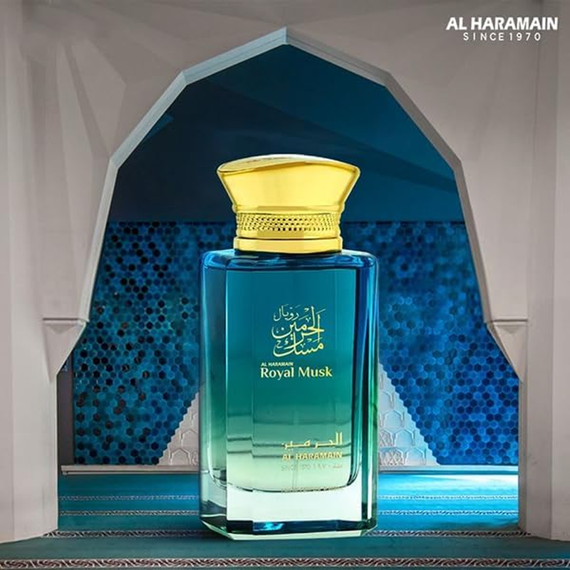Royal Musk by Al Haramain for Unisex - 3.3 Oz EDP Spray