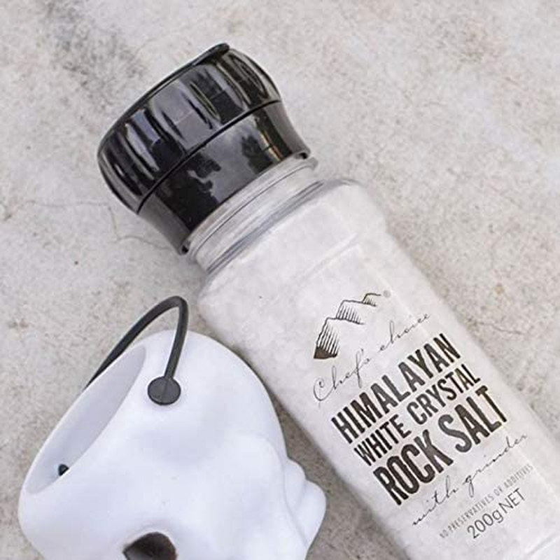 Chef'S Choice Himalayan White Rock Salt Grinder 200G