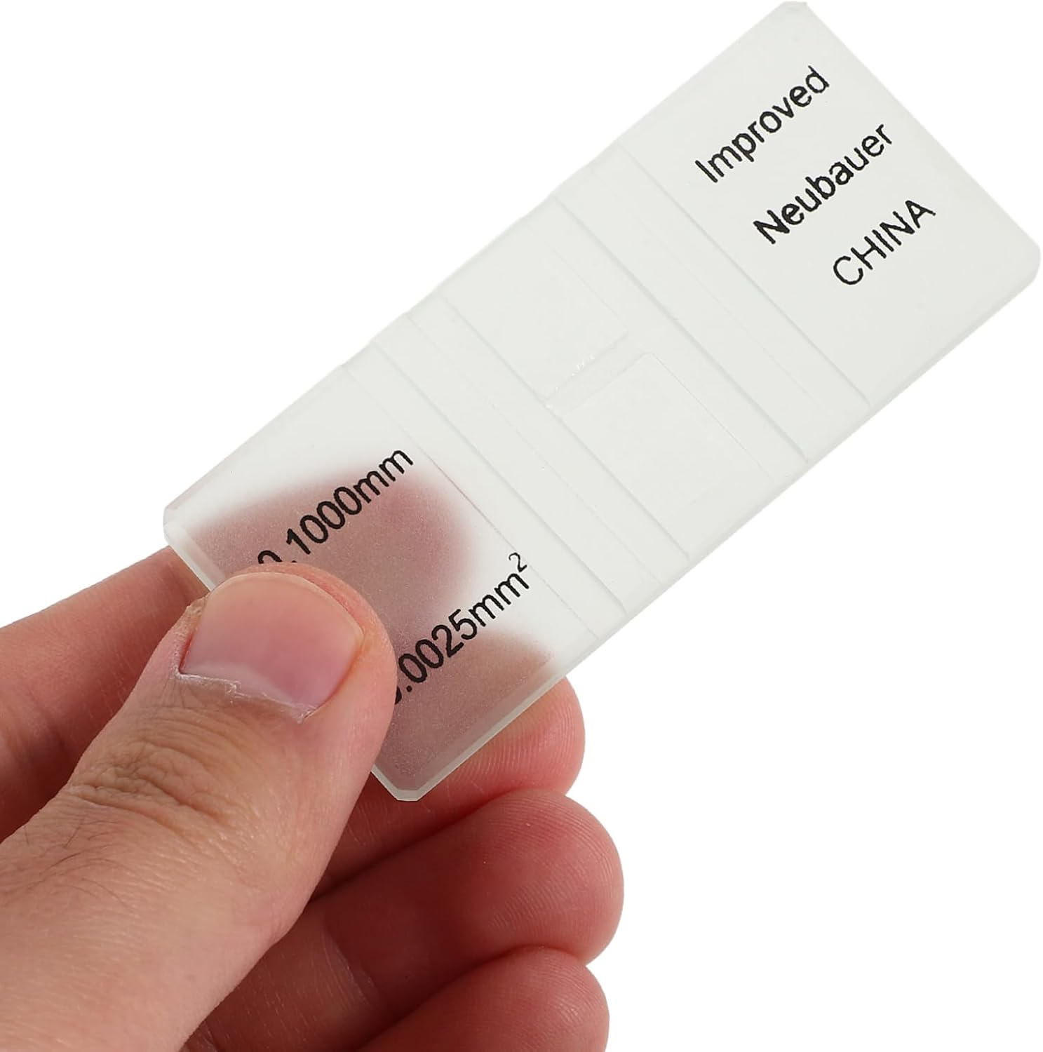 Iplusmile Glass Hemocytometer Counting Chamber Small Glass Counting Board Cell Counting Chamber image number 6