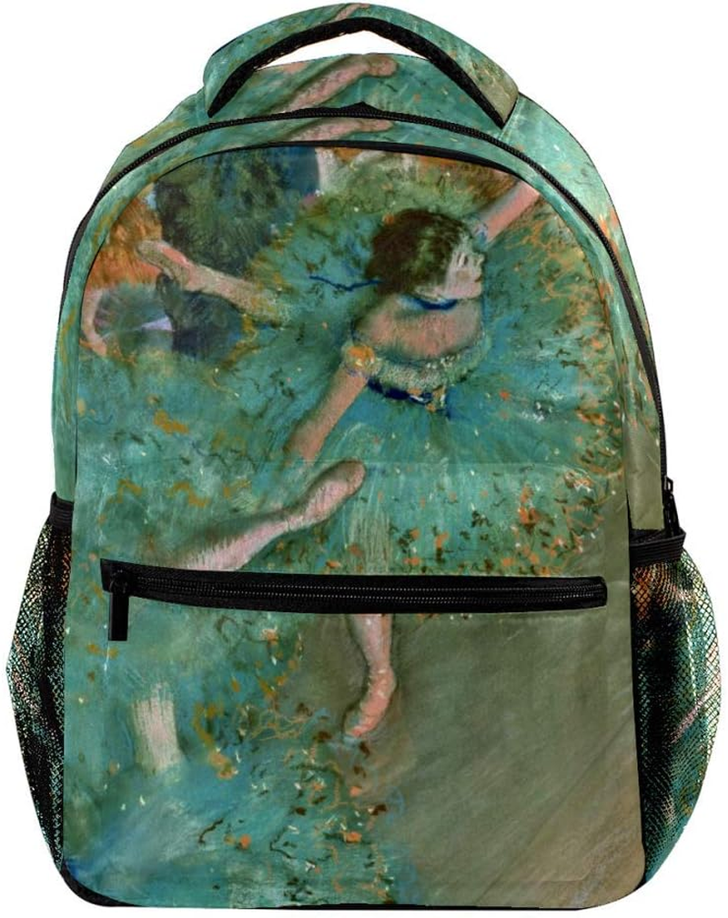 The Scream Backpack Casual Sports Daypack Travel School Bag with Multiple Pockets for Men Women College - Color03 image number 6