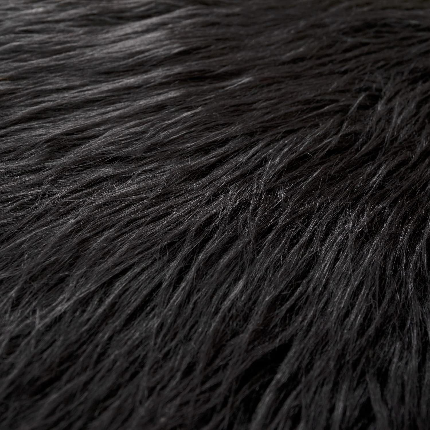 Qidkeo Faux Fur Fabric for Crafts, Gnomes, Animal Costumes, Cushions, Decorations;Orange 20X20In