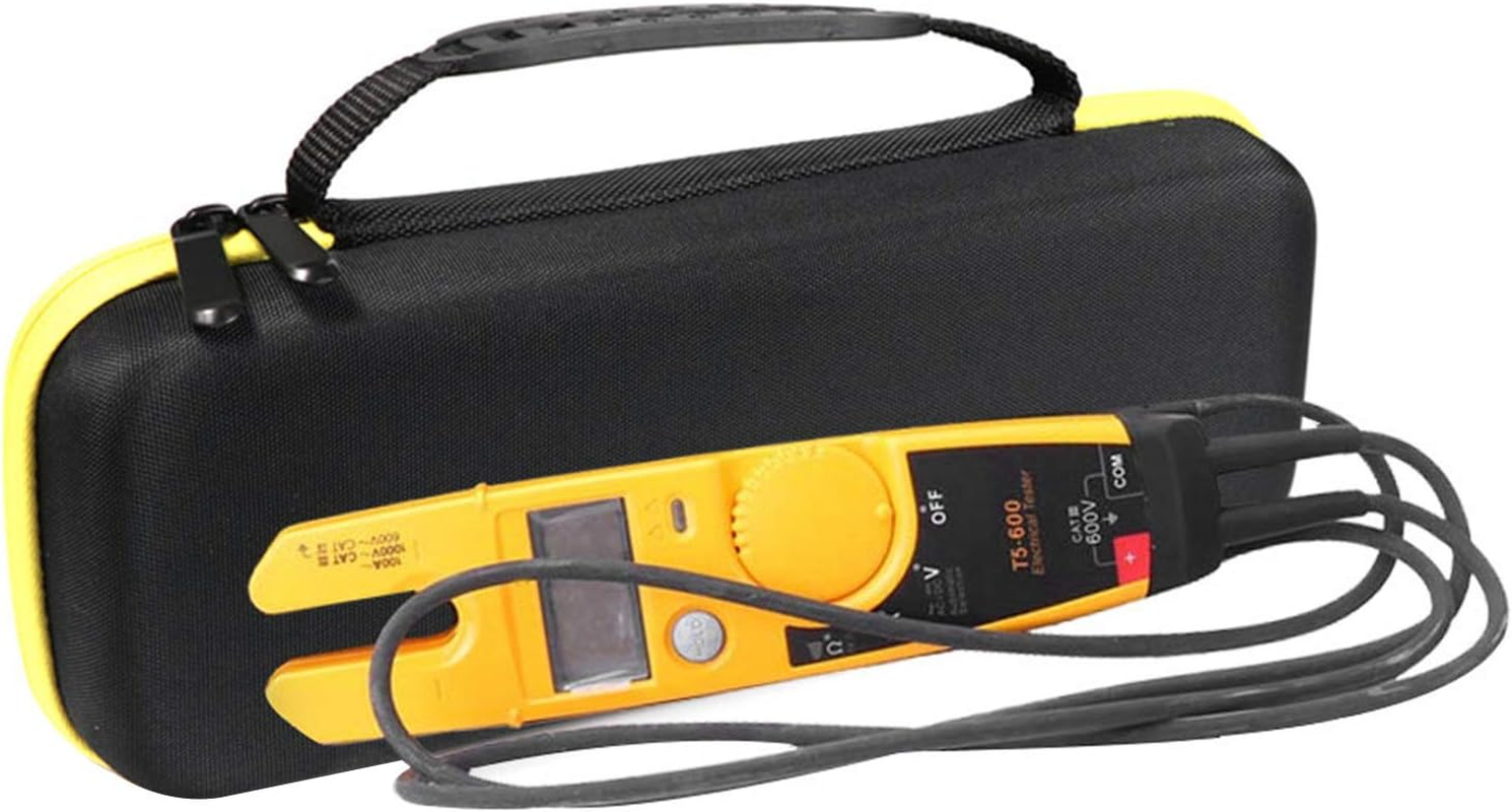 RCKEY Multimeter Storage Case Carrying Storage Bag for Multimeter, Protective Hard Case Replacement for Fluke T5-1000/T5-600