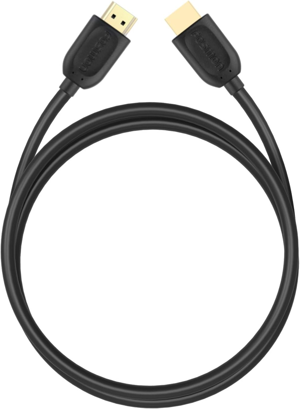 Fosmon 4K HDMI Cable 6FT/1.8M, HDMI 2.0 Cable 4K@60Hz/2160P Support 18Gbps, HDCP, 3D, ARC, Dolby Truehd, 30AWG Compatible with UHD TV, PC Monitor, Console - 50 Feet image number 1