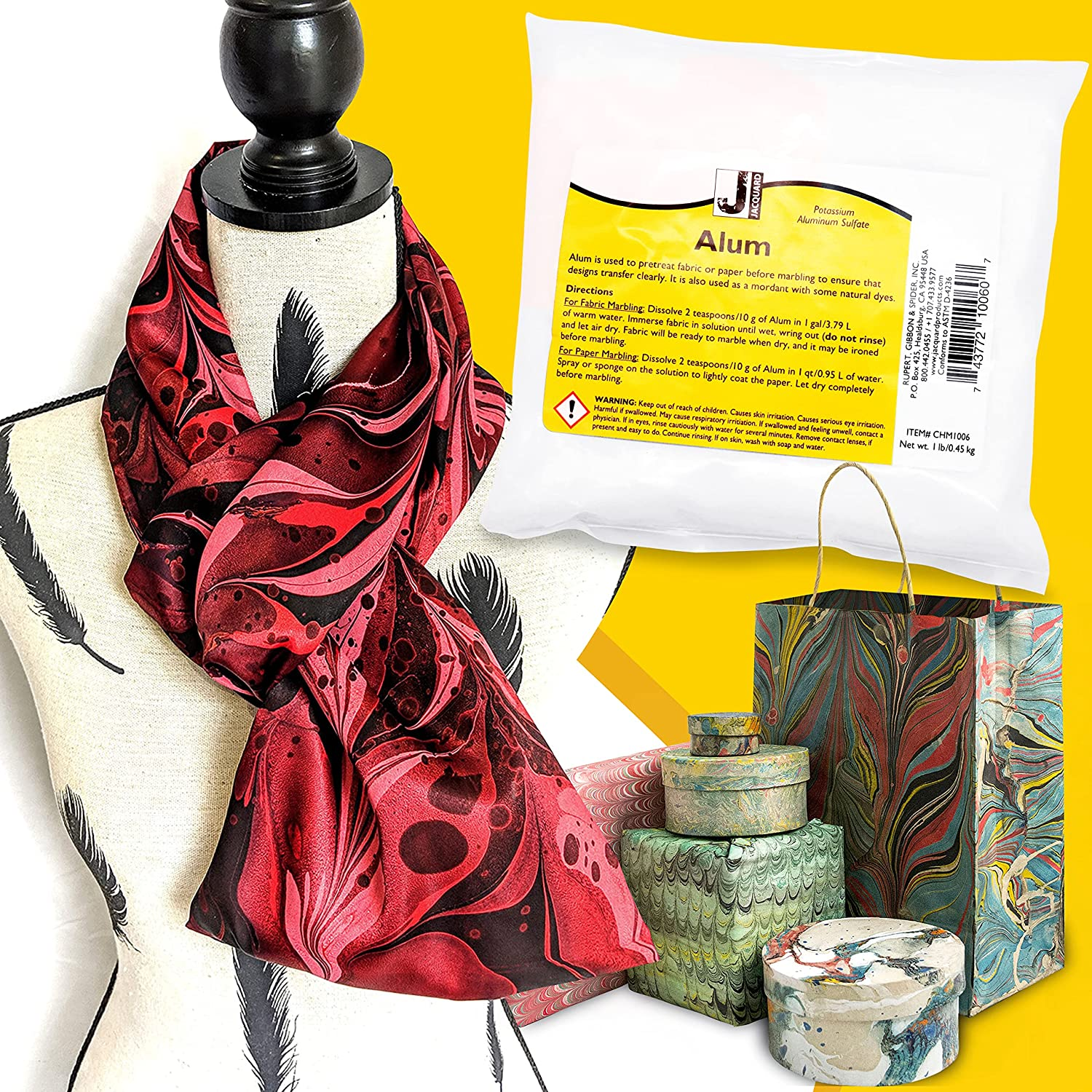 Jacquard CHM1006 Alum 454GM Marbling Medium image number 2