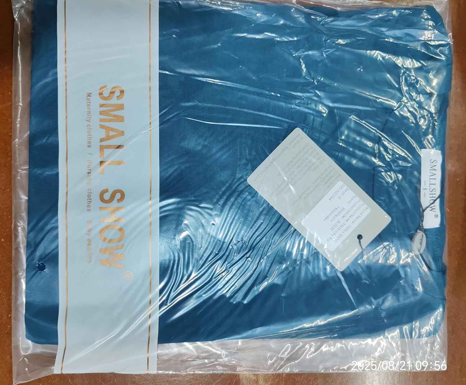 Smallshow Women'S Maternity Clothes Crew Neck Short Sleeve Pregnancy Tops T Shirts image number 3