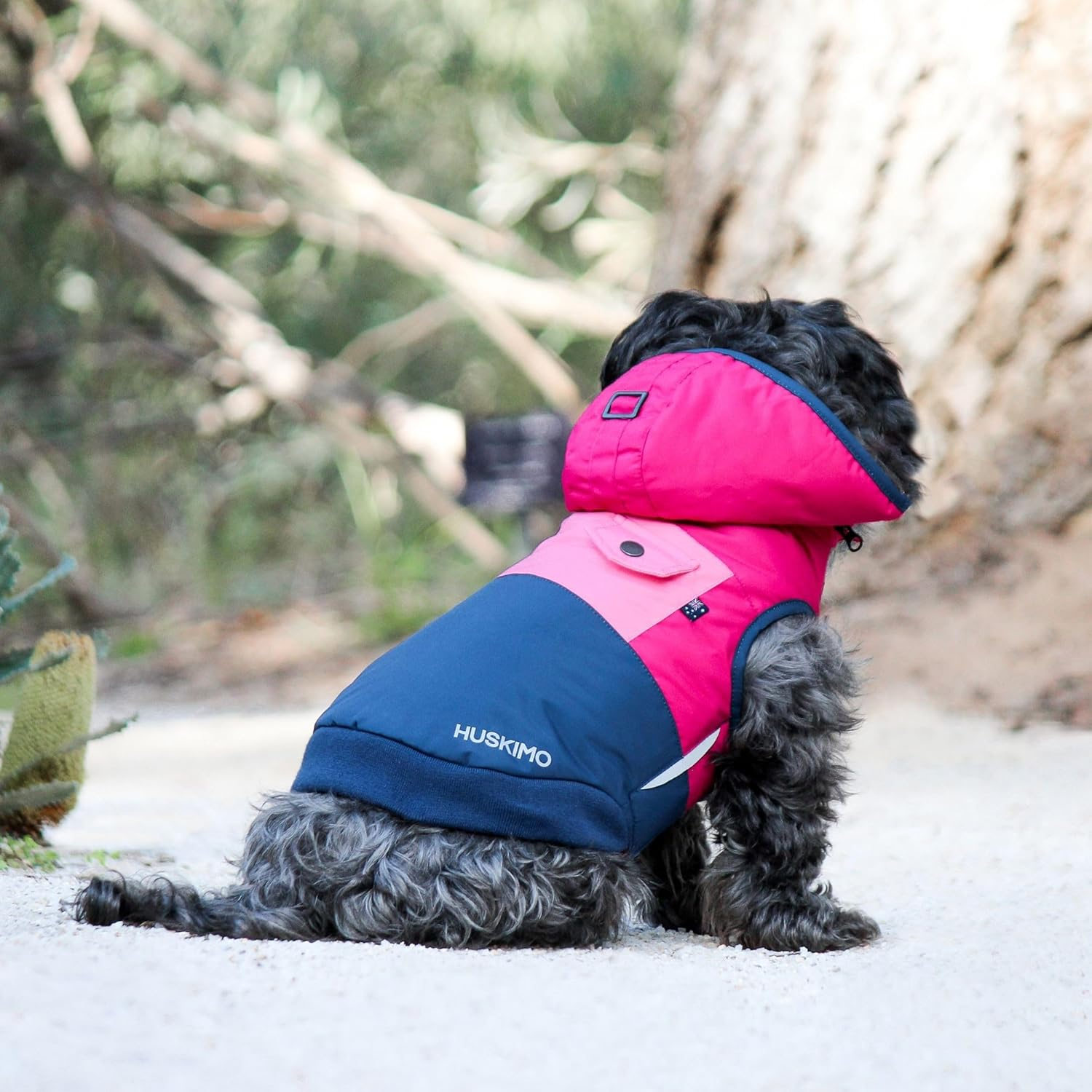 Huskimo Snowparka Dog Coat, Hot Pink, 67Cm image number 4