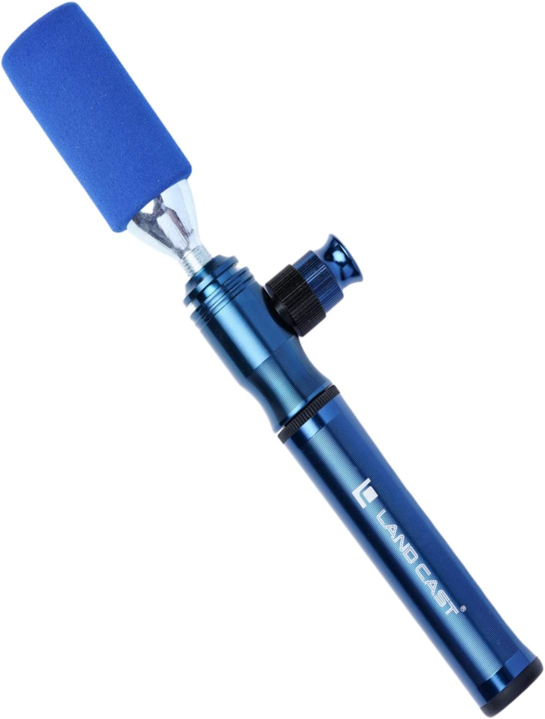 LANDCAST Hybrid Portable Pump, Compatible with Co2 Cylinders, 300 Psi, Bicycle, Portable, Co2 Cylinder, for Presta & Schrader Road Bikes & Cross Bikes with Light Power and High Pressure image number 4