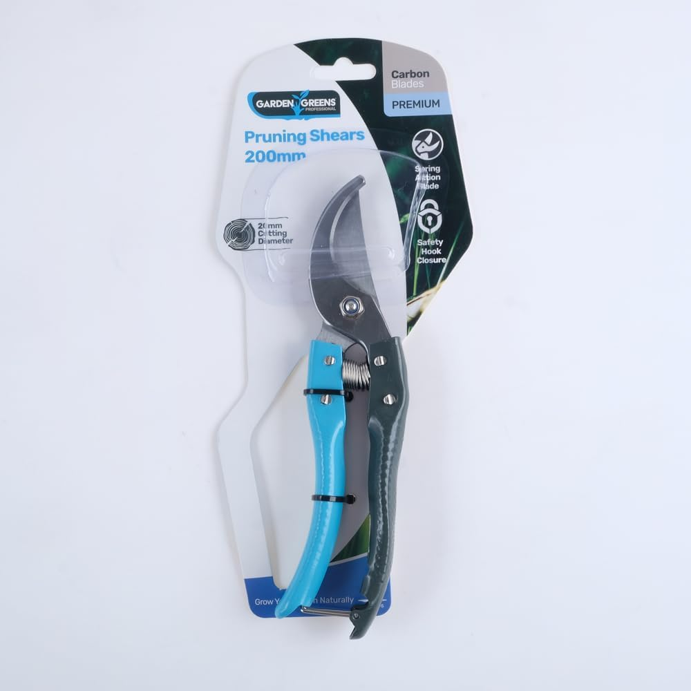 Garden Greens Hand Held Pruning Shear, Blue/Grey, 20 Cm X 5.5 Cm