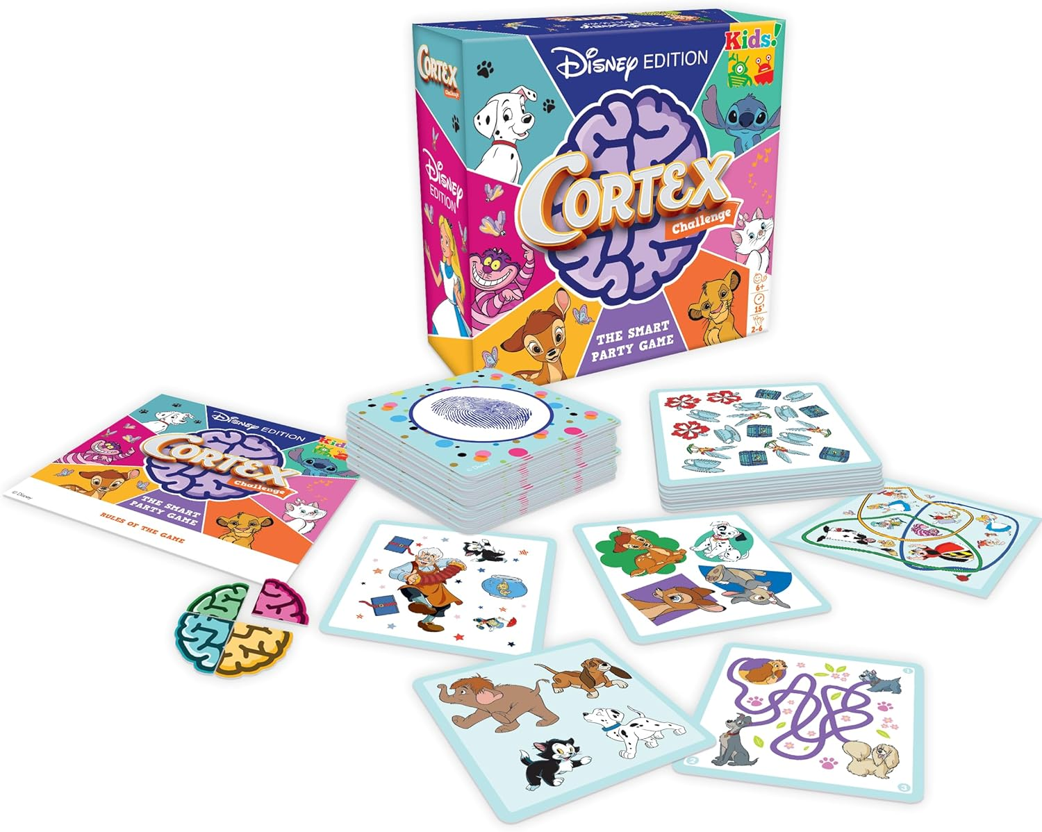 Ac-D&eacute;co Zygomatic Disney Cortex Challenge &ndash; Disney Edition &ndash; Family Board Game &ndash; the Smart Party Game &ndash; 2 to 6 Players &ndash; Ages 6 image number 3