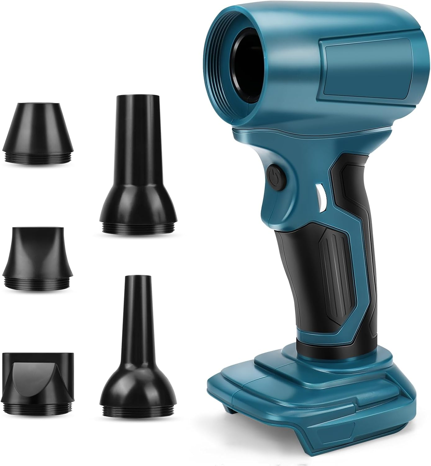 Battery Dust Blower for Makita 18 V, 85000 RPM, Portable Brushless, Turbo Powered Jet Blower with 2 Nozzles (No Battery), Improves Stepless Speed Control image number 2