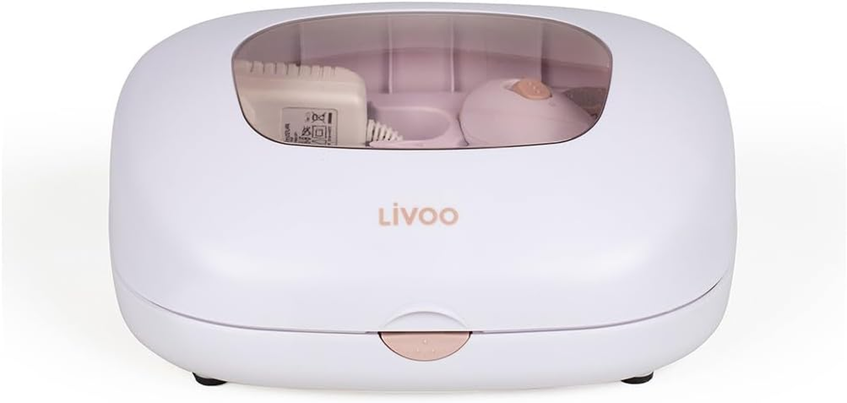 LIVOO, DOS190 Manicure and Pedicure Set, 2 Speeds, 3 Hours Runtime, 12 Accessories image number 1