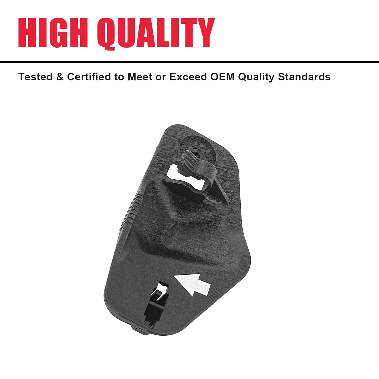 Hood Support Rod Clamp Holder Compatible with Lexus IS300 2001-2005 Hood Prop Rod Clip Replace# 53455-53010