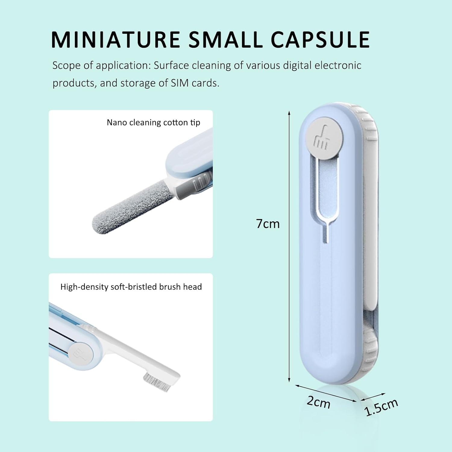 JANGJANG Replacement Ear Tips for Sony WF 1000XM5 WF 1000XM4 Earphone, Soft Silicone Earbuds Buds Set with Cleaning Kit, Secure Fit Noise Isolation Ear Tips for WF 1000XM5 WF 1000XM4 4 Pair Black image number 4