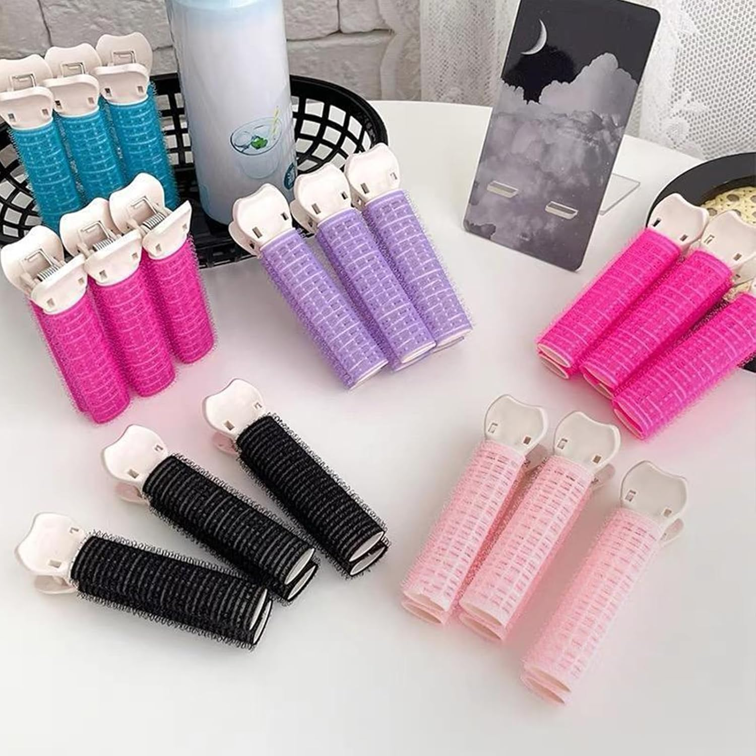 Volumising Hair Root Clips, Instant Volumising Hair Clips for Women, Candy Colour Hair Clips, Hair Rollers for Bangs, for All Hair Types, DIY Hair Curler Styling, Volumising Hair Root Clips (6 image number 4