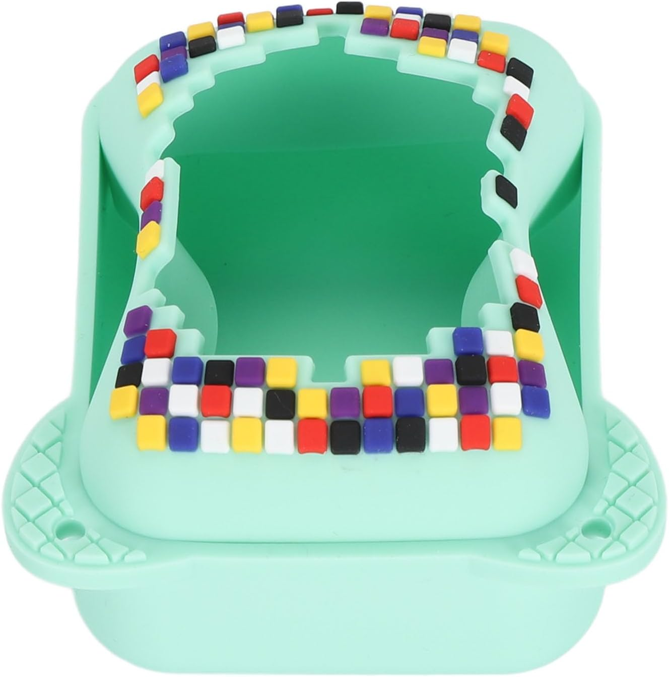 Silicone Case for Bitzee Toy Digital Pet, Interactive Toy Digital Pet Case with Lanyard, Resistant Electronic Pets Travel Storage Bag (Green) - Green image number 1