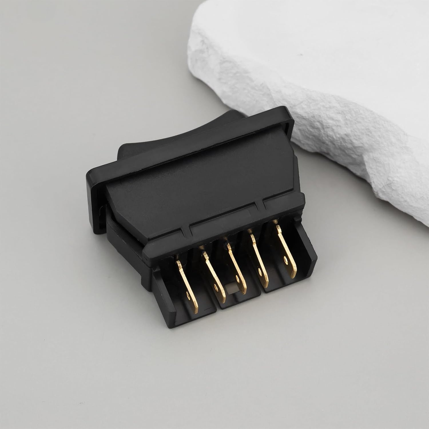 Ecsing 2Pcs 5Pin Car Electric Window Lift Switch PRC5255 12V 20A Compatible with Land Rover Discovery image number 3