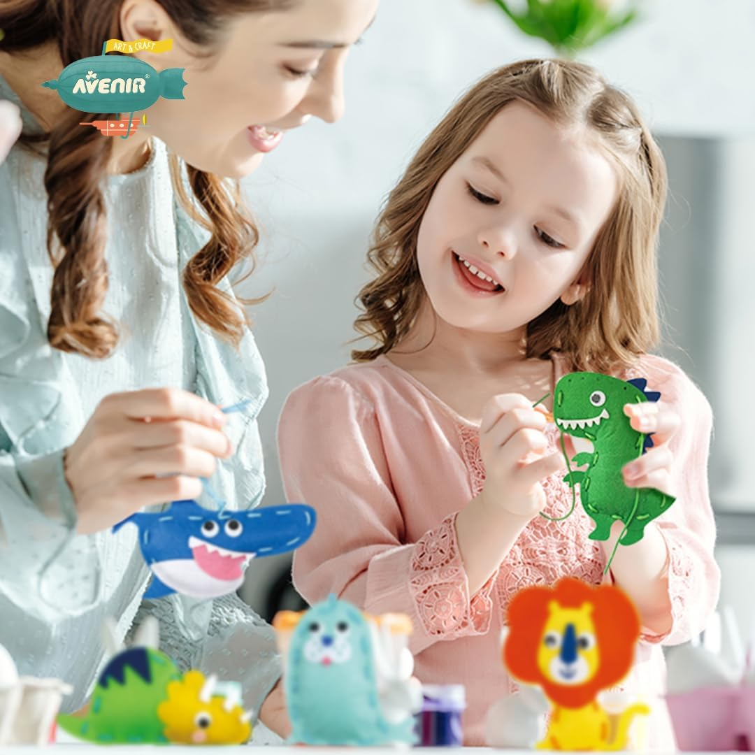 Avenir Sea Friends Lacing My First Charm DIY Kit