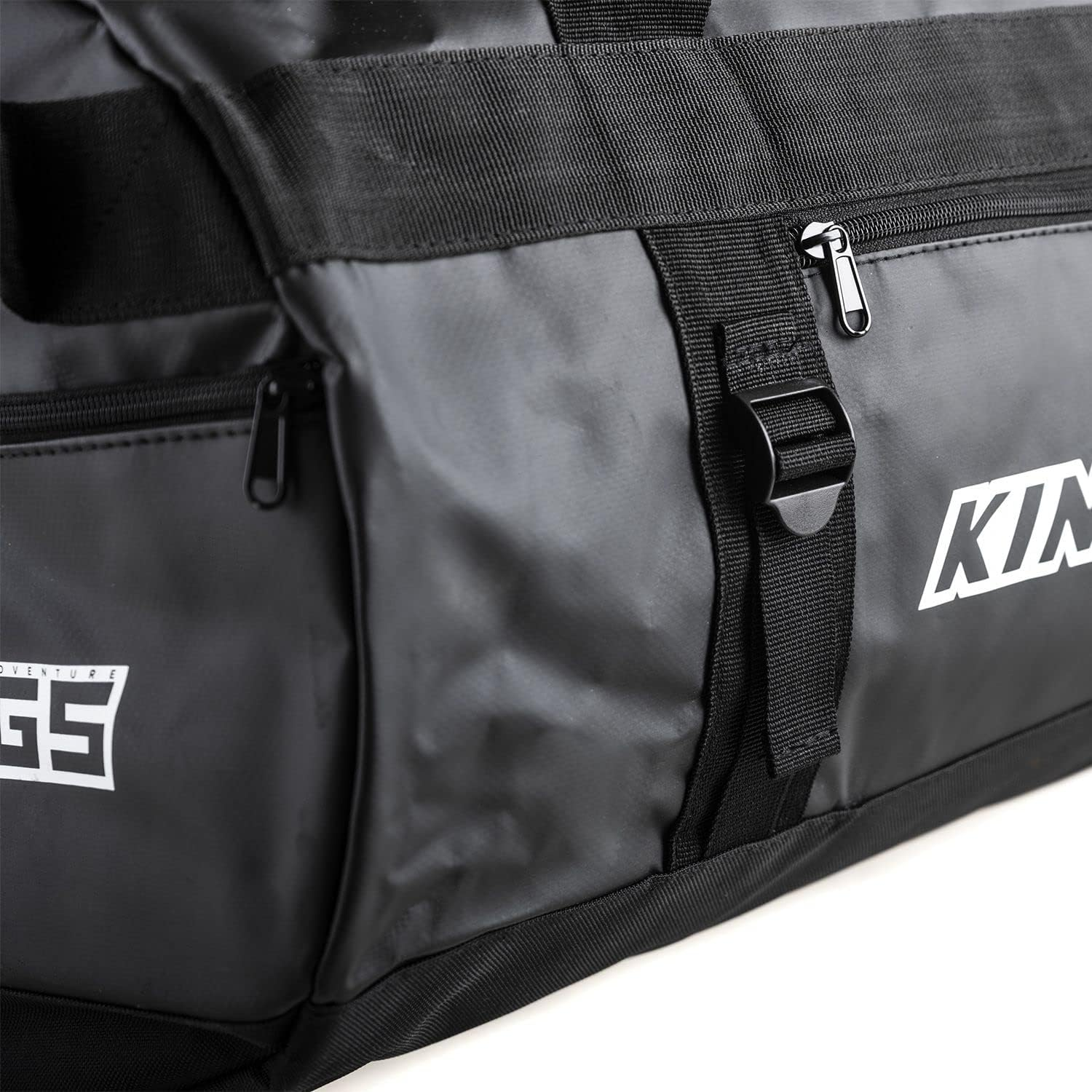 Kings 80L Extra-Large PVC Duffle Bag Water Resistant Heavy Duty 600D Polyester image number 5
