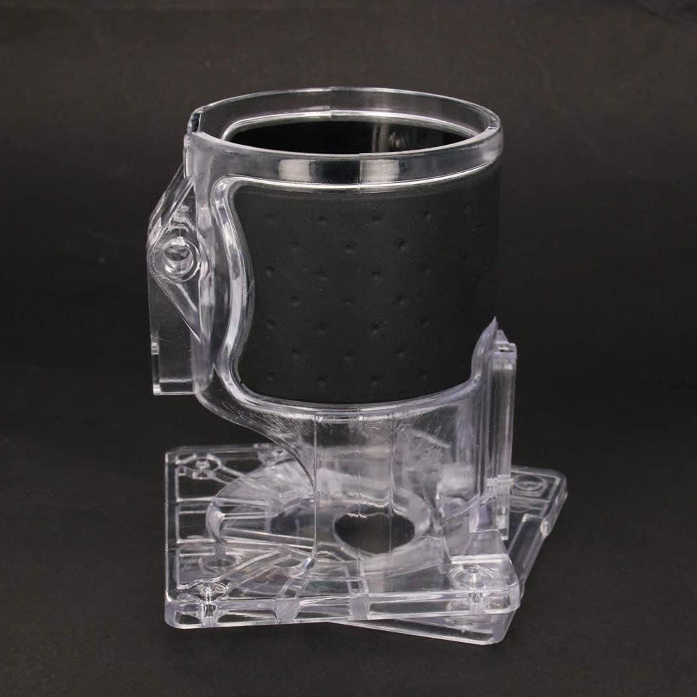 Woodworking Trimmer Router Transparent Plastic Base Power Tool Protective Shield Accessory Base (Model 2 (Enhanced)) image number 2