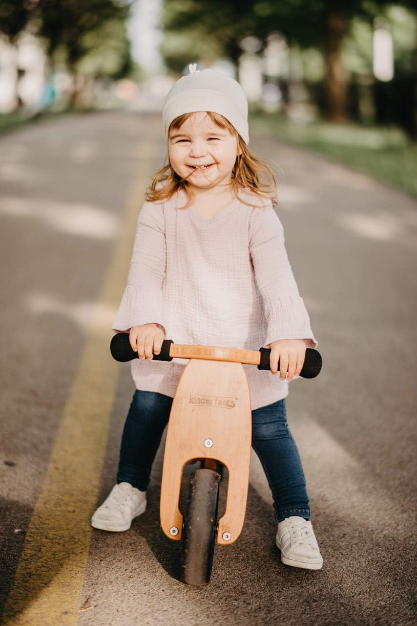 Kinderfeets Tiny Tot 2-In-1 Trike Balance Bike Bamboo image number 1