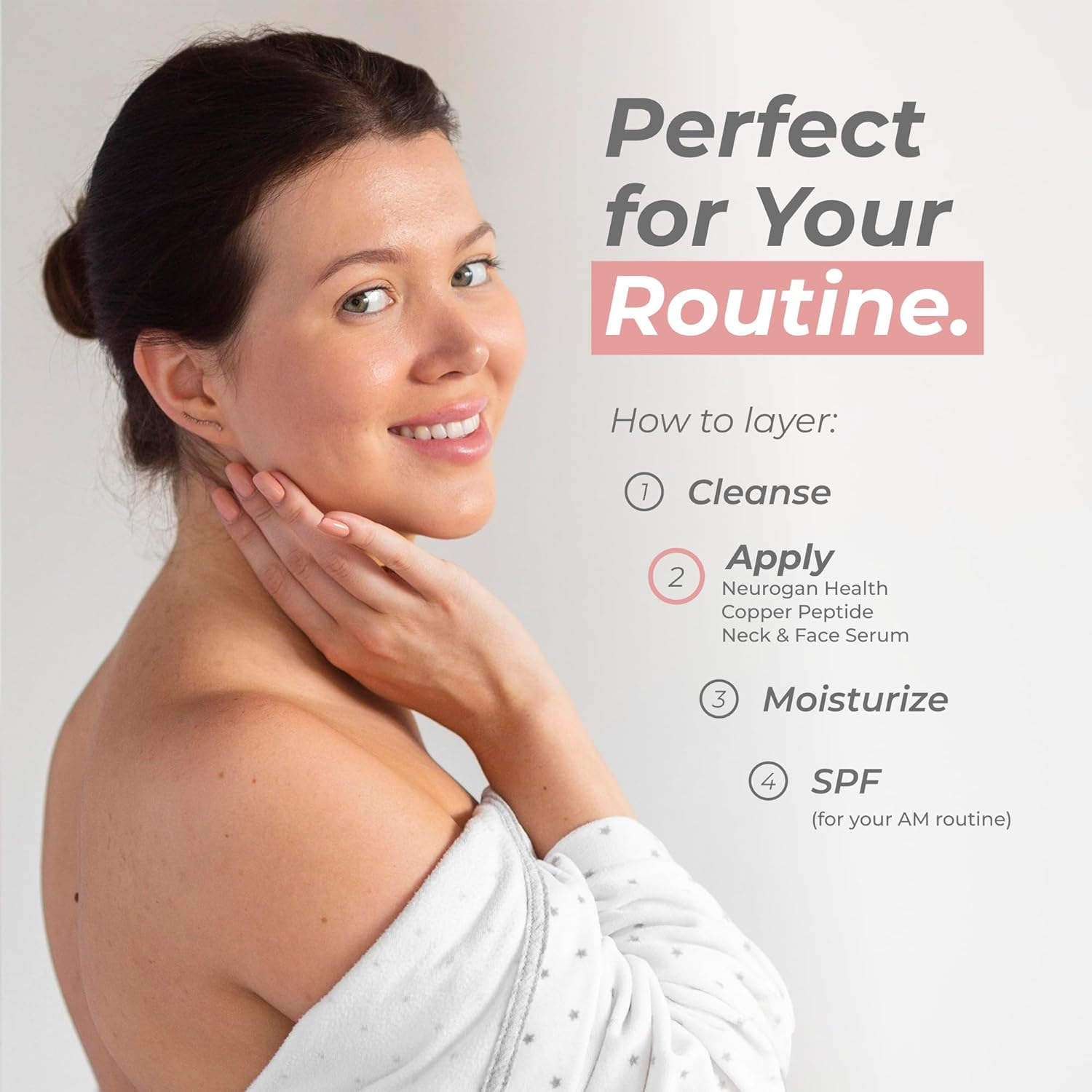 Ghk-Cu (Copper Peptide) 4% Neck & Face Serum 1,200Mcg (1 Oz Bottle) image number 2