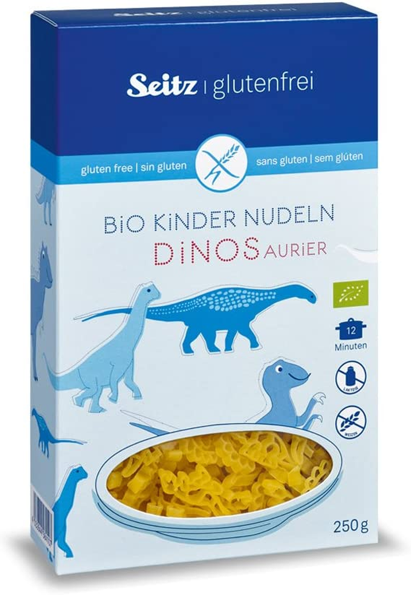 Alb-Gold Alb Gold Sietz Organic Gluten Free Kids Pasta Dinos 250 G, No Flavor Available