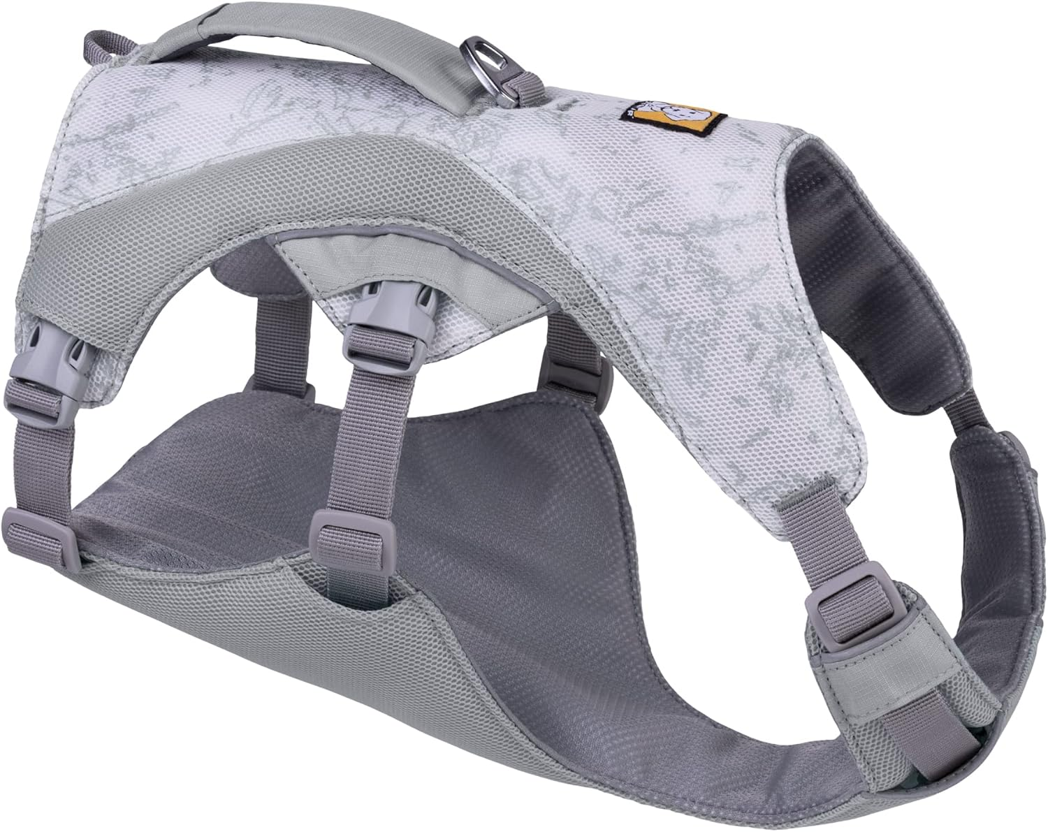 Ruffwear, Swamp Cooler Dog Harness, Lightweight with Evaporative Cooling for Hot Weather, Graphite Gray, Medium