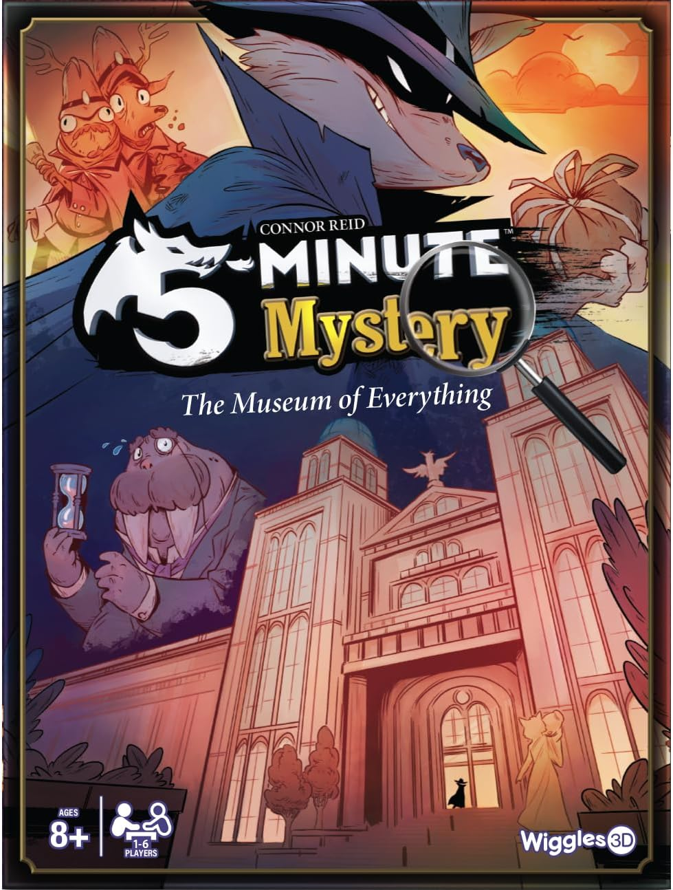 Asmodee 5 Minute Mystery | a Real-Time, Co-Op, Mystery Game | 1-6 Players | 5-30 Mins | Ages 8+ image number 2