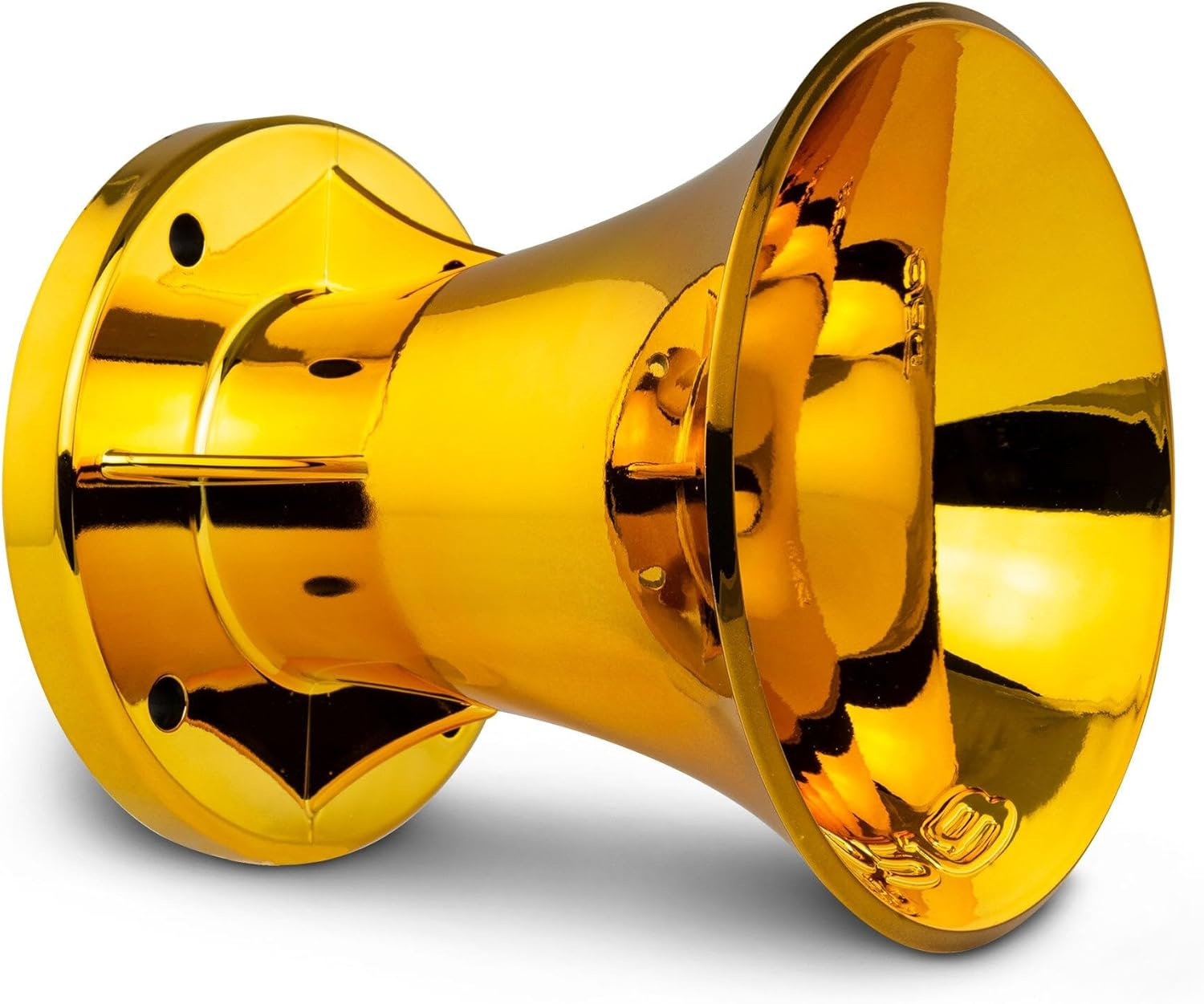 DS18 PRO-HPR/GD 2 Inch Exit Horn Waveguide, Mounting Horn Bolt on 2" No Holes, Exit Waveguide for Drivers, UV Resistant, Gold Chrome Finish image number 4