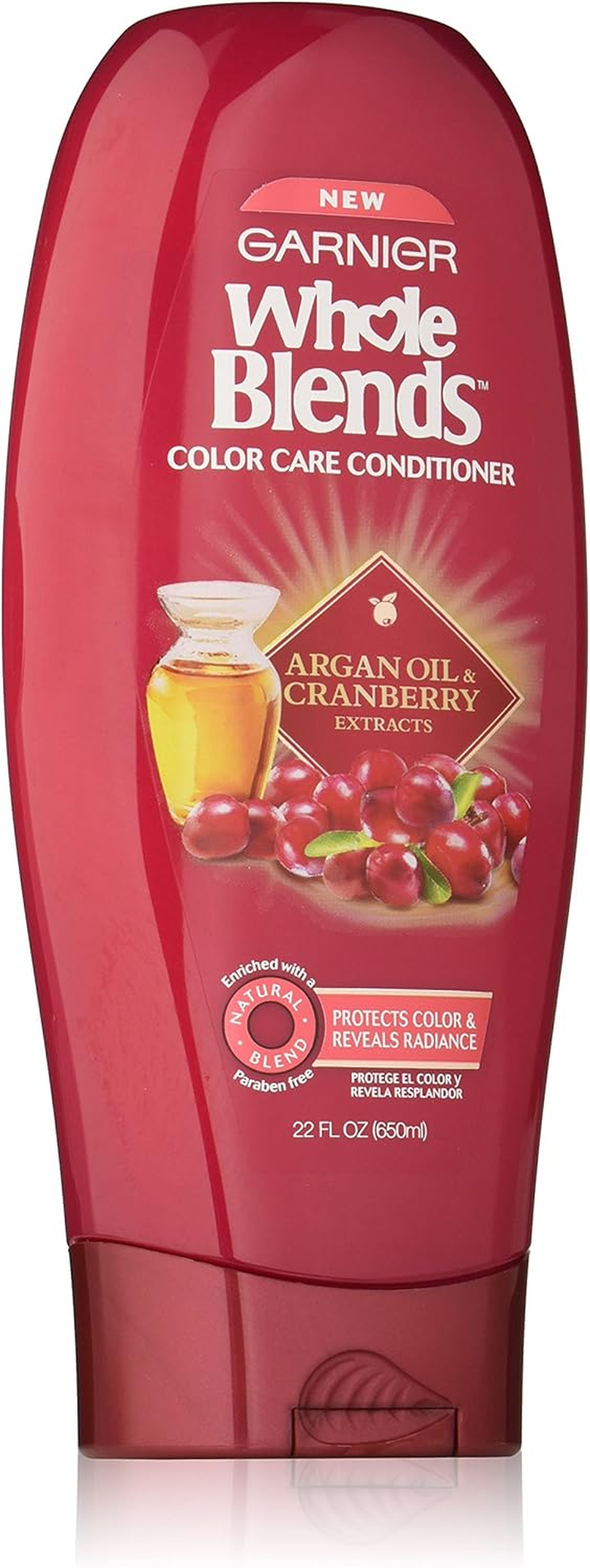 Garnier Whole Blends Color Care Mask with Argan Oil & Cranberry Extracts, 10.1 Fluid Ounce