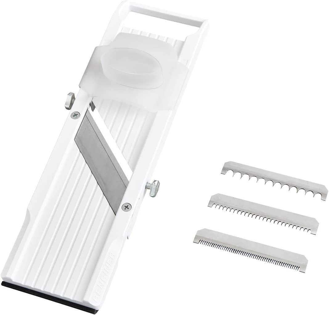 Benriner BN95 Professional Series Vegetable Slicer, 95Mm, White, 95W image number 2