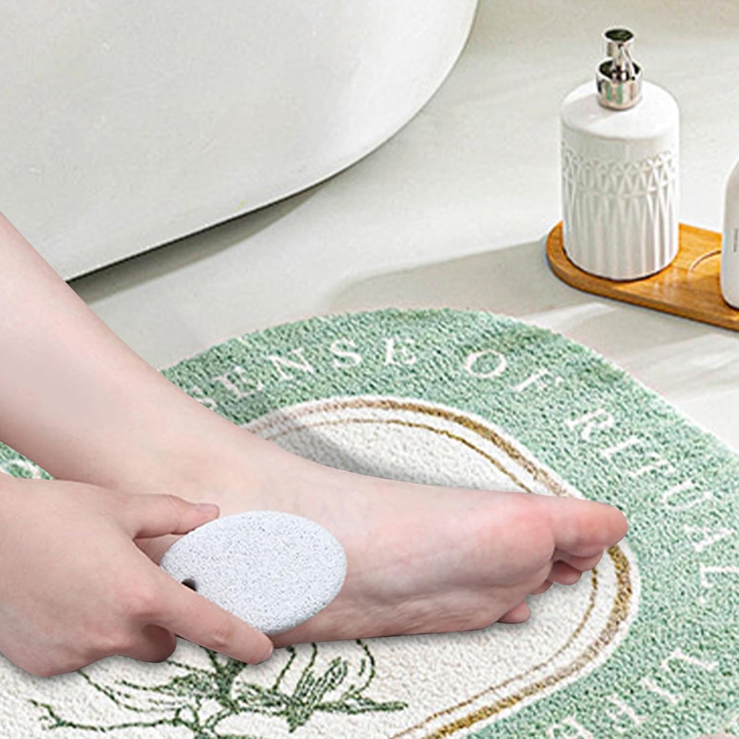 Vervesourced 2PCS Natural Pumice Stone for Feet, Vervesourced Lava Pedicure Tools Hard Skin Callus Remover for Men/Women Feet and Hands - Natural Foot File Exfoliation to Remove Dead Skin image number 2