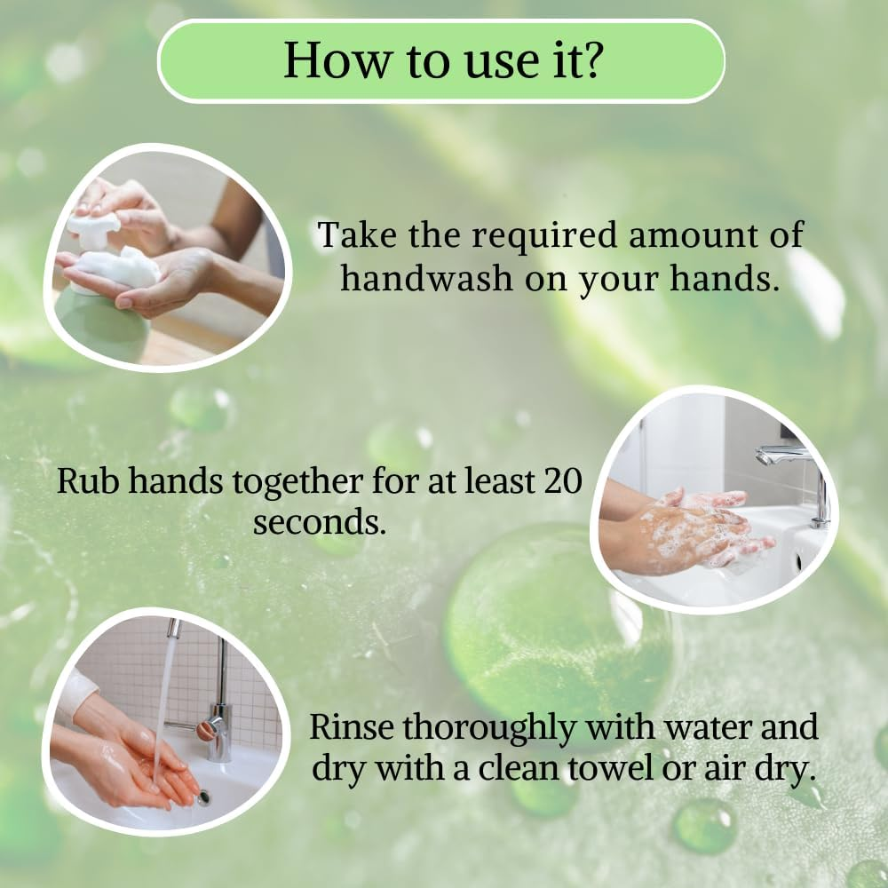 Nyassa Cool Cucumber Foaming Handwash 260Ml Sulphate and Paraben Free image number 2