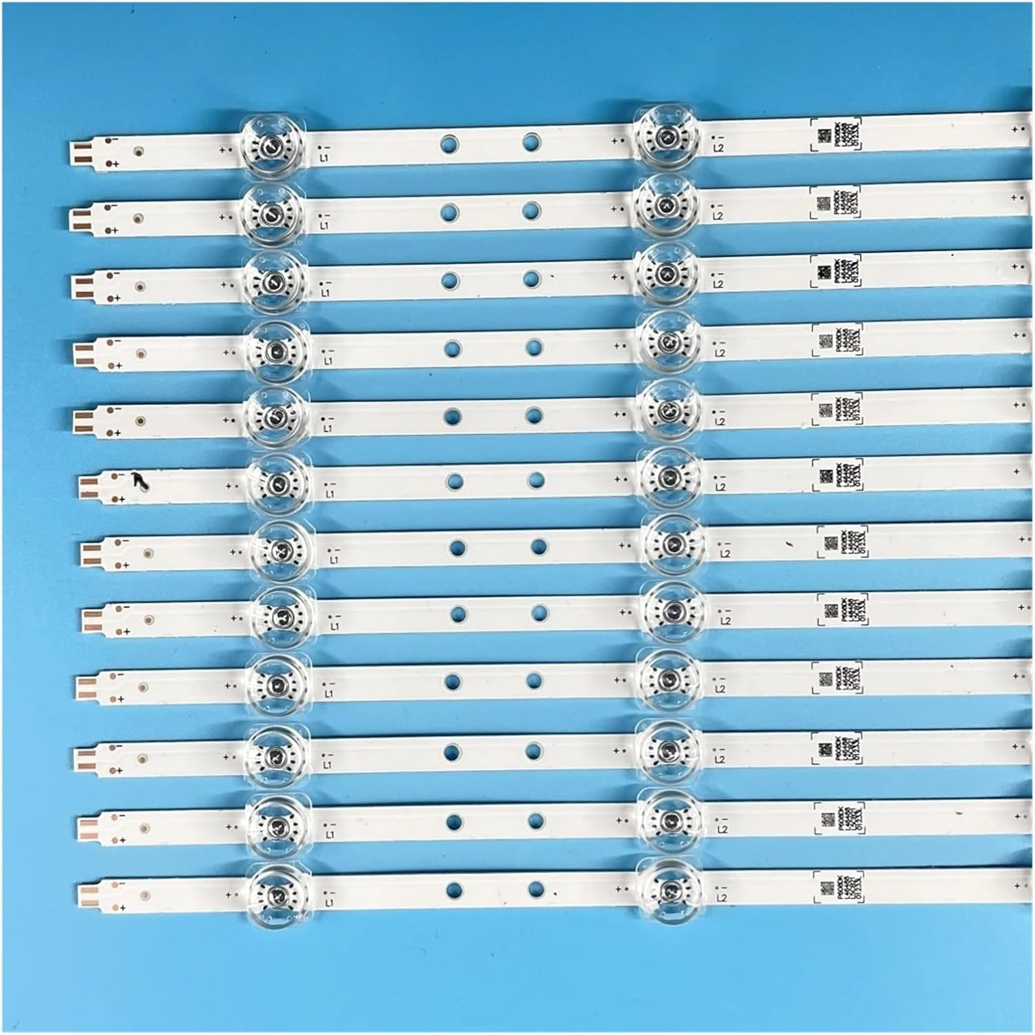 12Pcs/Kit LED Strip for 55 TV 55PUS8700 12 55PUS8700/12 LTA550FW01 SVS550AB5 REV7.1 7COB 140702 TX-55CR430B TX-55CR430E image number 2