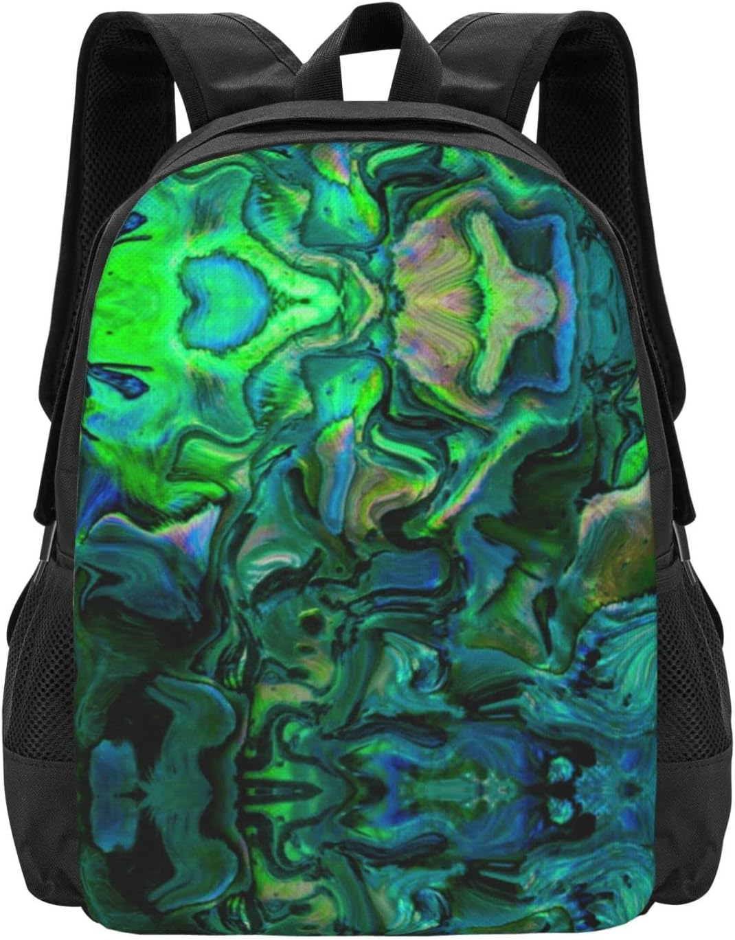 COMAAM Cute Panda and Sloth Simple and Large Capacity Backpack Laptop Bag Can Accommodate 15 Inch Laptops