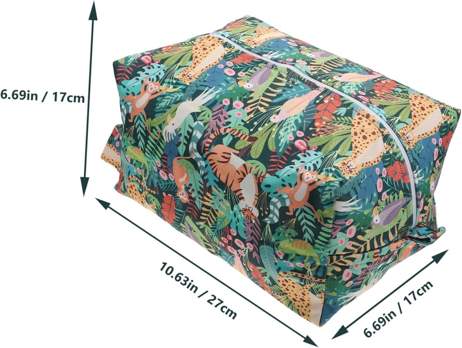 Bestonzon Reusable Waterproof Diaper Storage Pouch Nursery Wet Bag Portable Travel Diaper Storage Bag for Baby Care image number 5