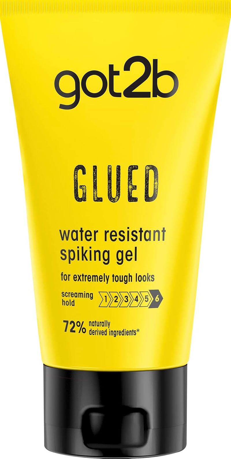 Schwarzkopf Got2B Glued Spiking Glue Hair Gel, Water Resistant, Strong Hold for up to 72 Hours, 150 Ml,Package May Vary image number 2