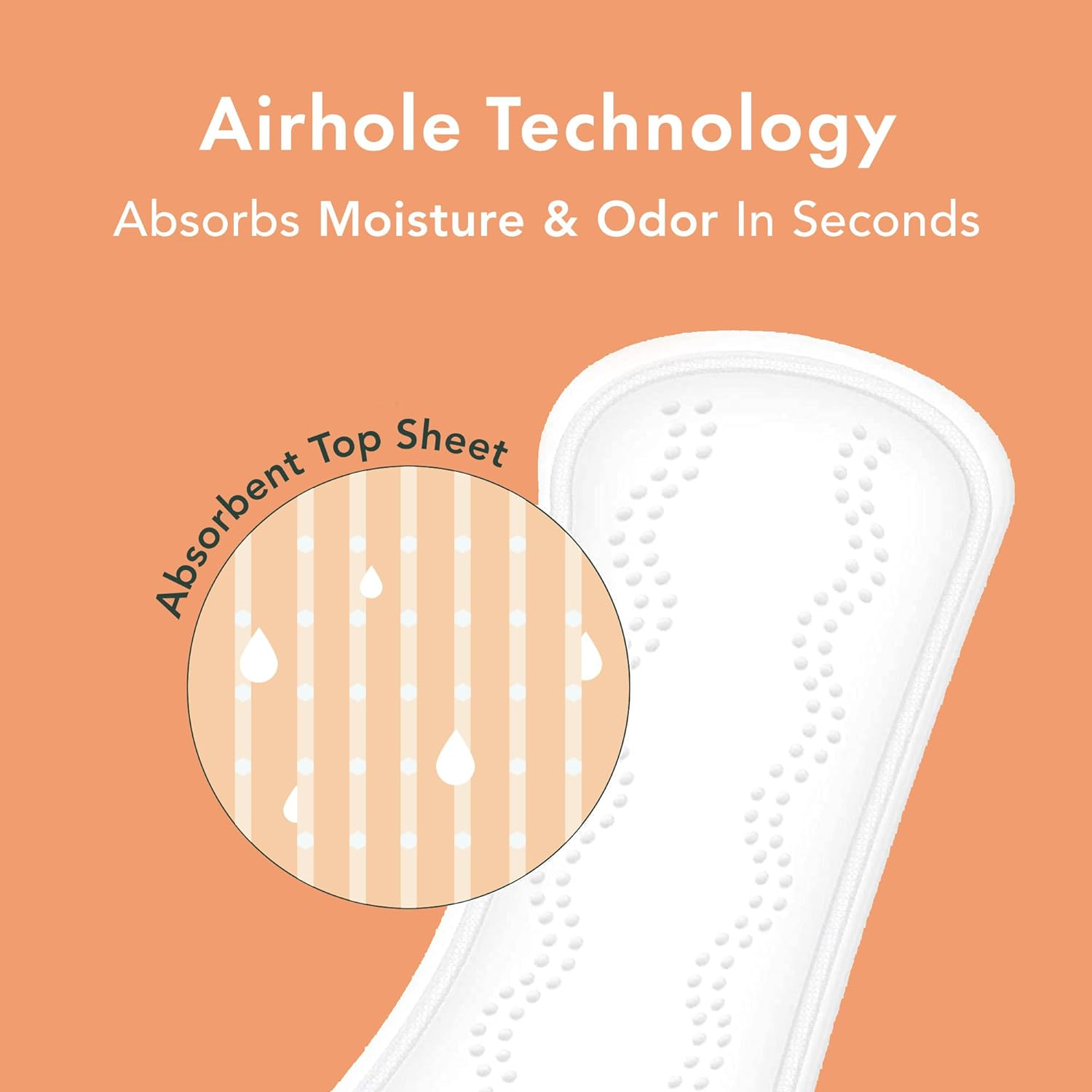 Rael Organic Cottonpanty Liners, Regular - 3Pack/60 Total - Unscented Pantiliners - Natural Daily Pantyliners 3 Pack image number 1